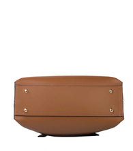 Load image into Gallery viewer, Bibi Cognac Leather Hand Bag
