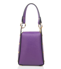 Load image into Gallery viewer, Betty Purple Leather Phone Bag
