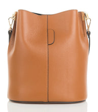 Load image into Gallery viewer, Katie Cognac Leather Hand Bag
